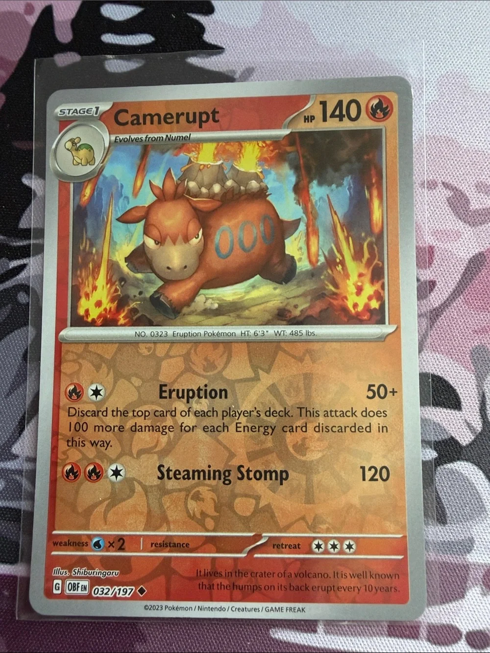 Numel & Camerupt Pokémon Evolution Card Lot 🌋 Reverse Holo | 3 Cards ✨5/$25✨